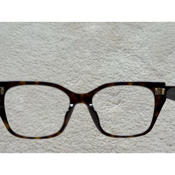 FENDI Way FE50001l 052 Havana Color Geometric Frame with Prescription Lens - Picture 11 of 16
